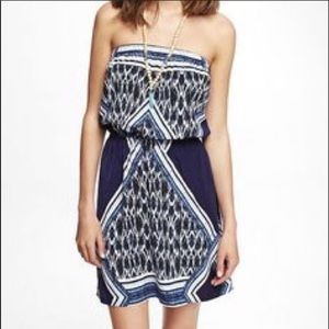 2/$20 Express strapless mini dress